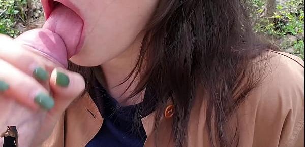  blowjob with Nicky Mist in the forest